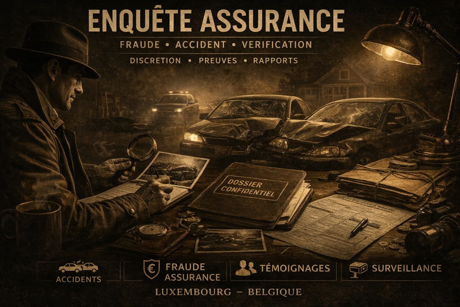 Enquête assurance Luxembourg fraude sinistre investigation