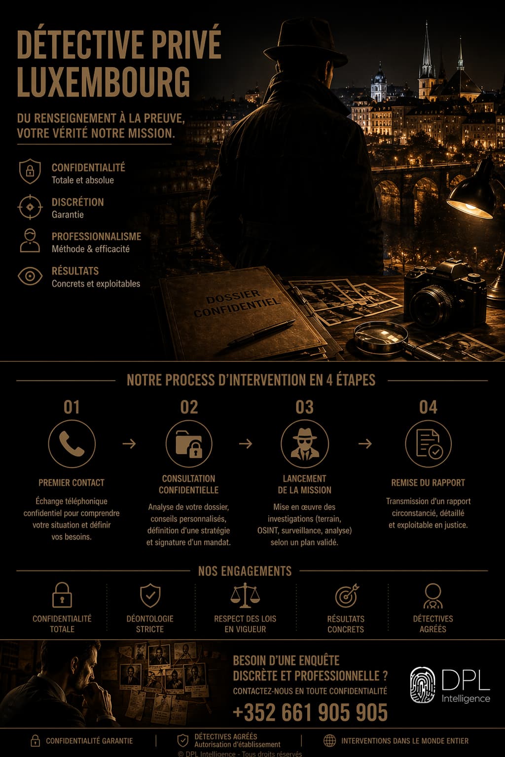 enquête corruption entreprise analyse financière internationale détective privé