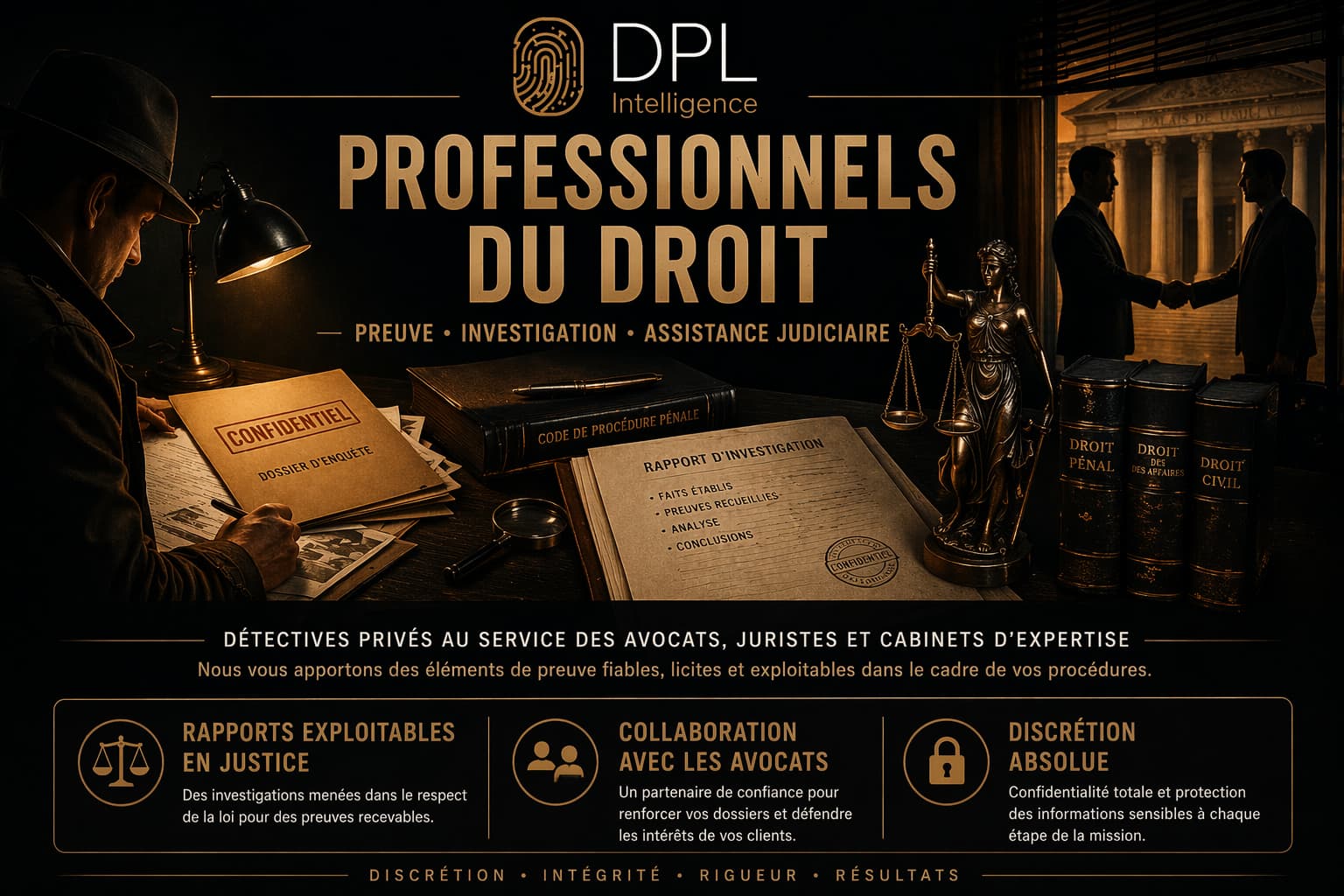 Professionnels du droit et détective privé au Luxembourg – collaboration pour enquêtes et preuves juridiques