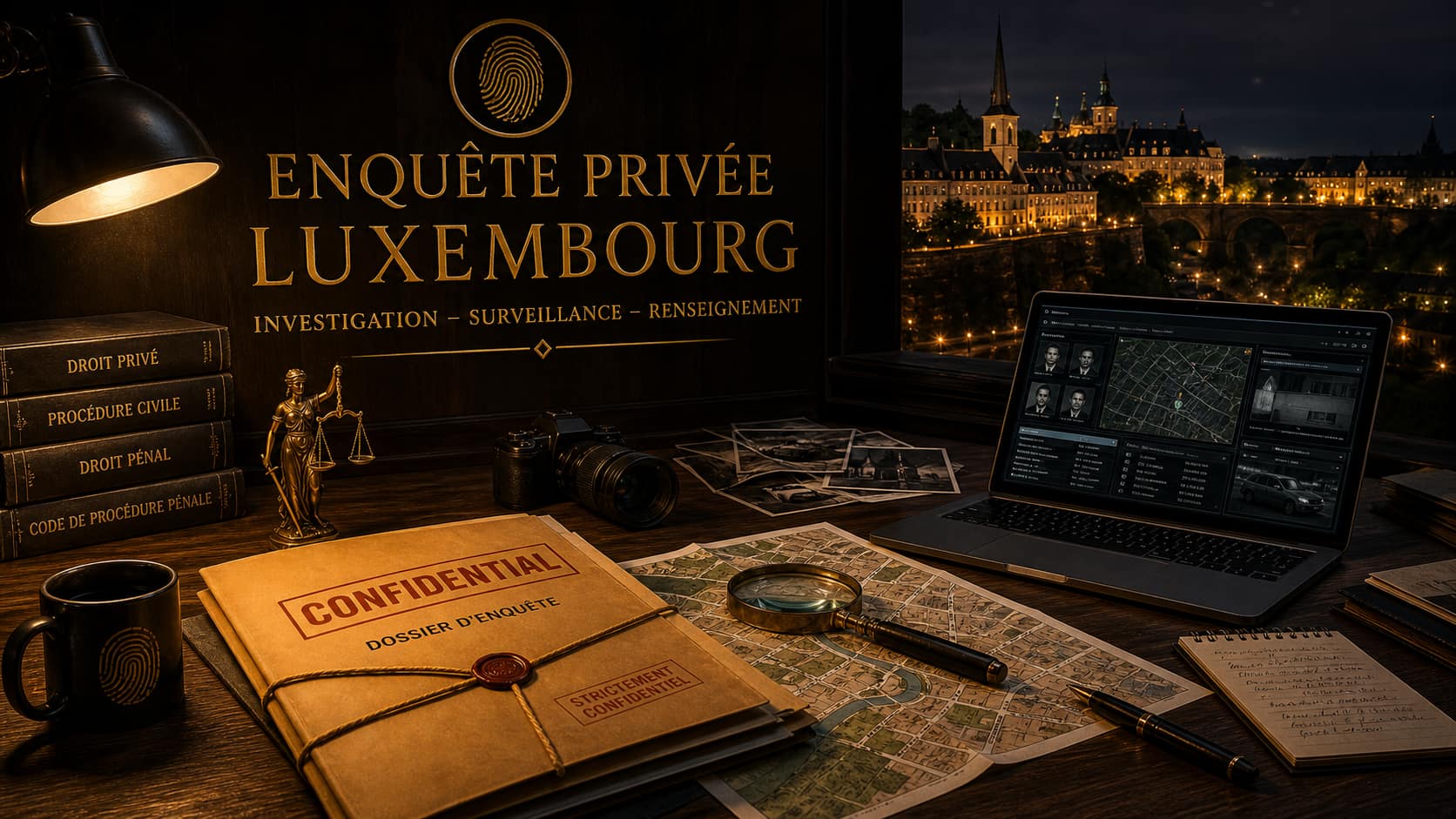 Enquête privée Luxembourg – investigation et surveillance Enquête privée Luxembourg investigation surveillance renseignement professionnel