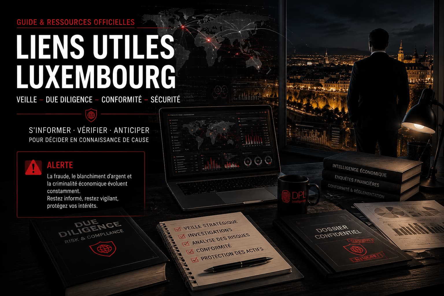 Intelligence économique Luxembourg – Renseignement stratégique et analyse financière